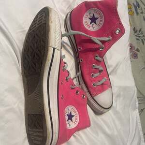 Converse Chuck Taylor All Star High Top Sneakers in Chaos Fuchsia